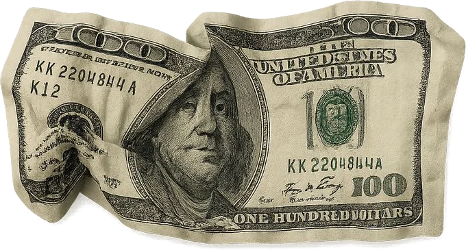 Dollar bill graphic