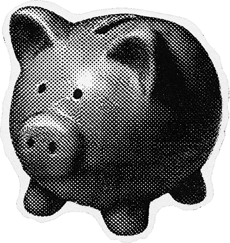 Piggy bank graphics